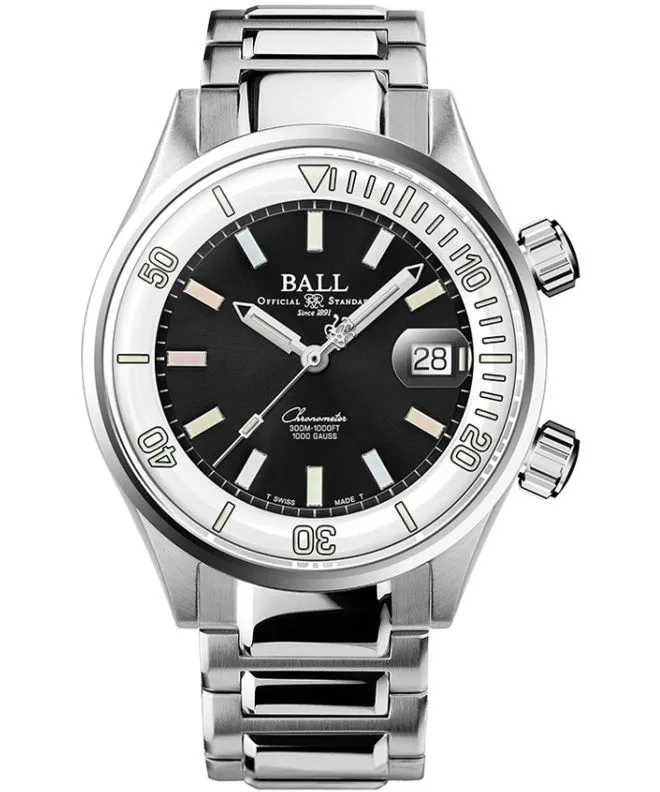 Ρολόι Ανδρικά Ball Engineer Master II Diver Chronometer Automatic Limited Edition DM2280A-S5C-BKWHR