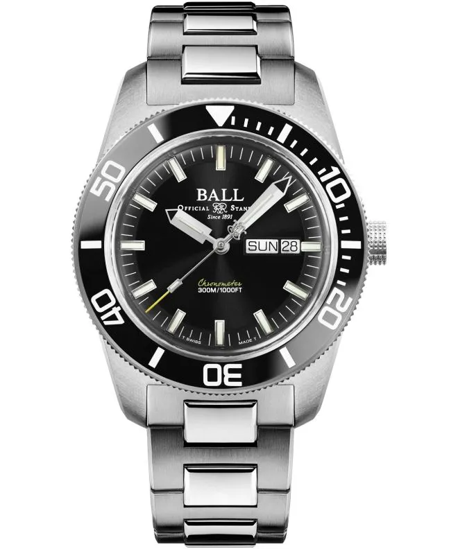 Ρολόι Ανδρικά Ball Engineer Master II Skindiver Heritage Automatic Chronometer DM3308A-SC-BK