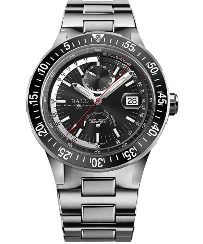 Ρολόι Ανδρικά Ball Roadmaster First Responder With Rotor-Lock 41 mm Automatic Limited Edition GM3180B-S2-BK
