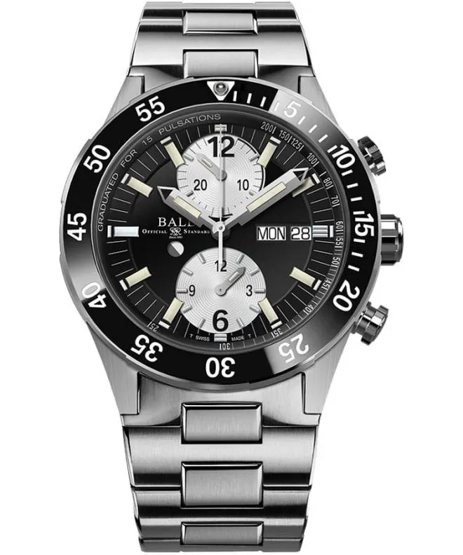Ρολόι Ανδρικά Ball Roadmaster Rescue Chronograph Chronograph Limited Edition DC3030C-S-BKWH