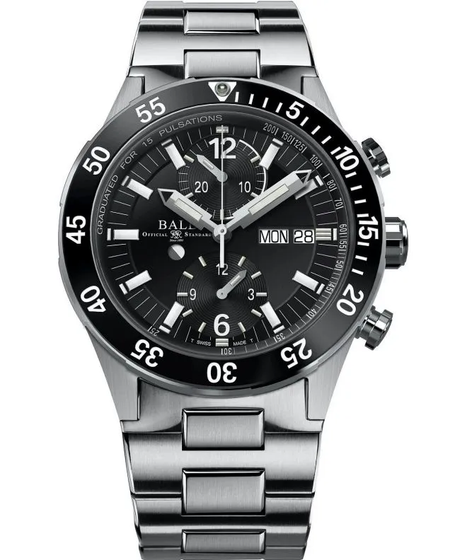 Ρολόι Ανδρικά Ball Roadmaster Rescue Chronograph Limited Edition DC3030C-S-BK