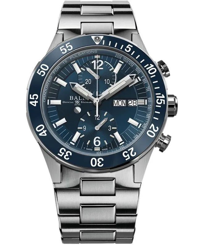 Ρολόι Ανδρικά Ball Roadmaster Rescue Chronograph Limited Edition DC3030C-S1-BE