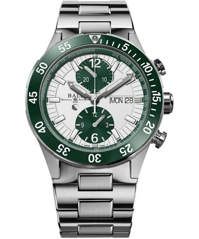 Ρολόι Ανδρικά Ball Roadmaster Rescue Chronograph Limited Edition DC3030C-S2-WH