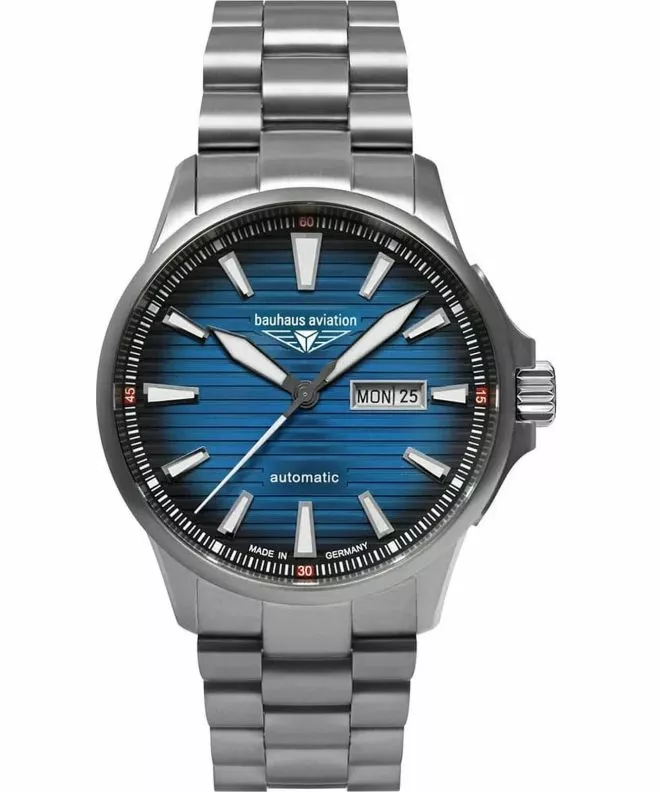 Ρολόι Ανδρικά Bauhaus Aviation Titanium Automatic 2862M-3