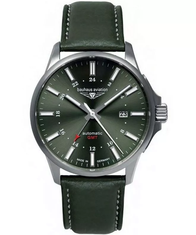 Ρολόι Ανδρικά Bauhaus Aviation Titanium Automatic GMT 2868-4