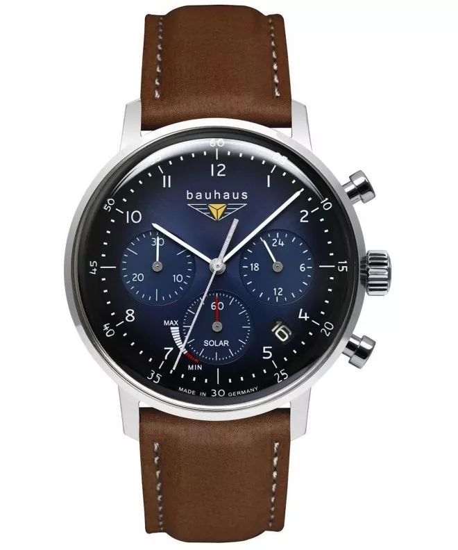 Ρολόι Ανδρικά Bauhaus Classic Power Reserve Solar Chronograph 2086-3