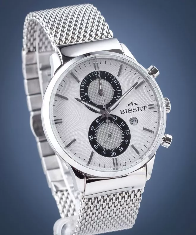 Ρολόι Ανδρικά Bisset Chrono Outlet BSDD88SISB05AX-outlet