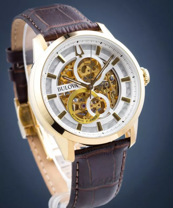 Ρολόι Ανδρικά Bulova Classic Automatic Open Heart 97A138