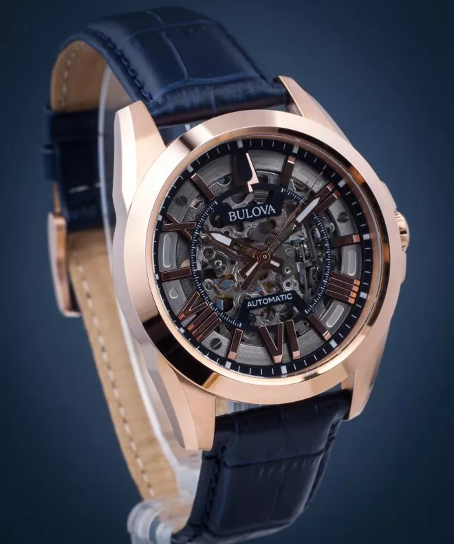 Ρολόι Ανδρικά Bulova Classic Sutton Skeleton Automatic 97A161