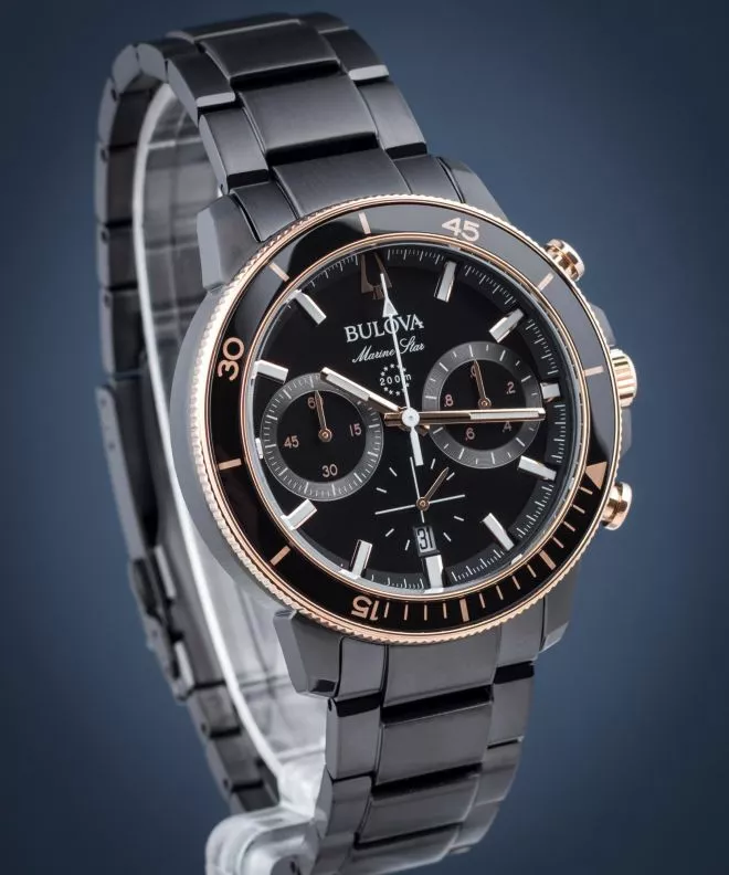 Ρολόι Ανδρικά Bulova Marine Star Chronograph 98B302