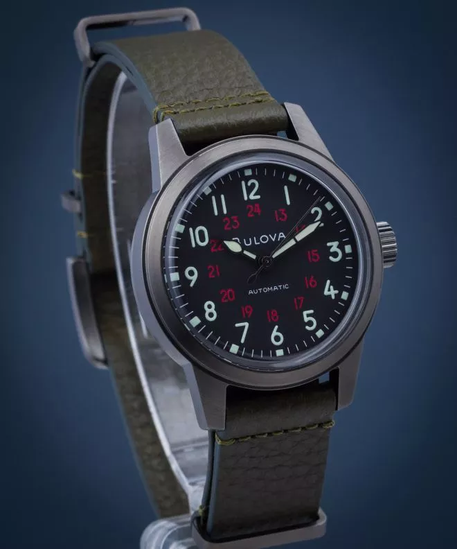 Ρολόι Ανδρικά Bulova Military Hack Automatic 98A255