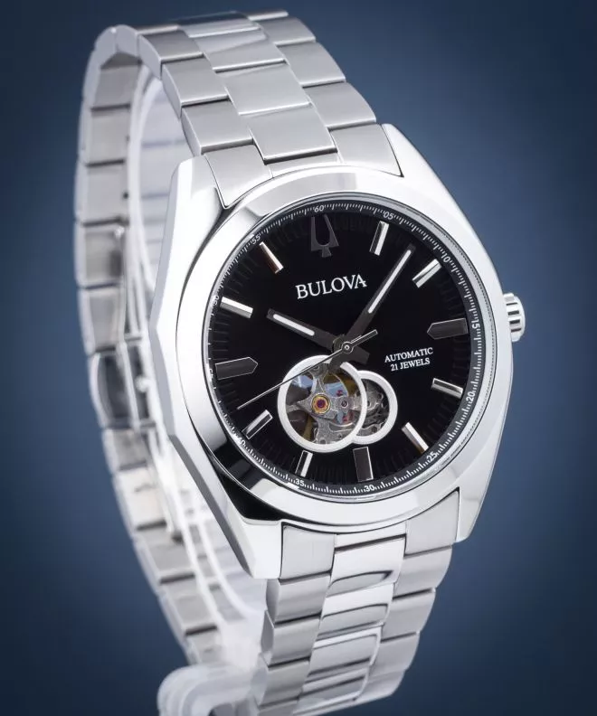 Ρολόι Ανδρικά Bulova Surveyor Open Heart Automatic 96A270
