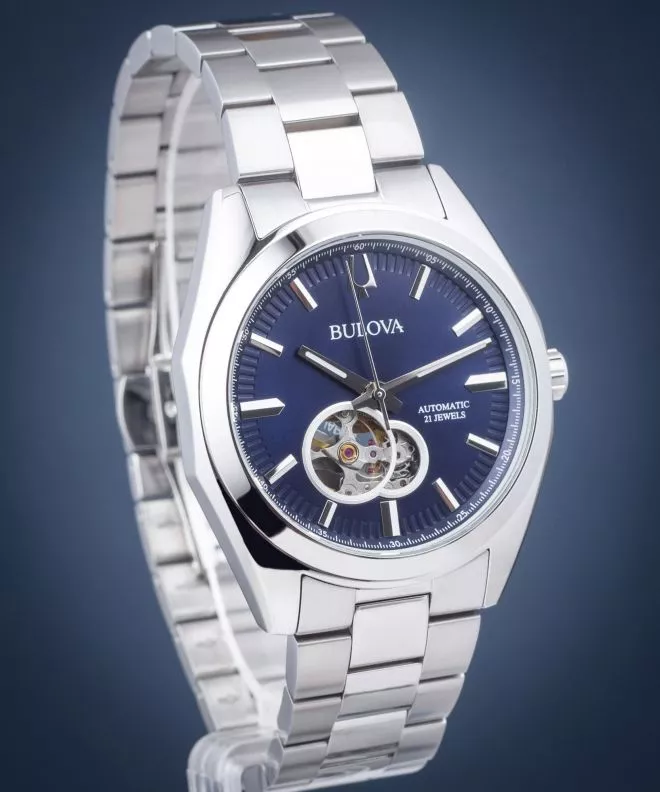 Ρολόι Ανδρικά Bulova Surveyor Open Heart Automatic 96A275