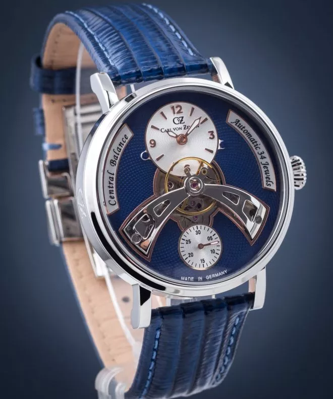 Ρολόι Ανδρικά Carl von Zeyten Baden-Baden Automatic CVZ0042BL