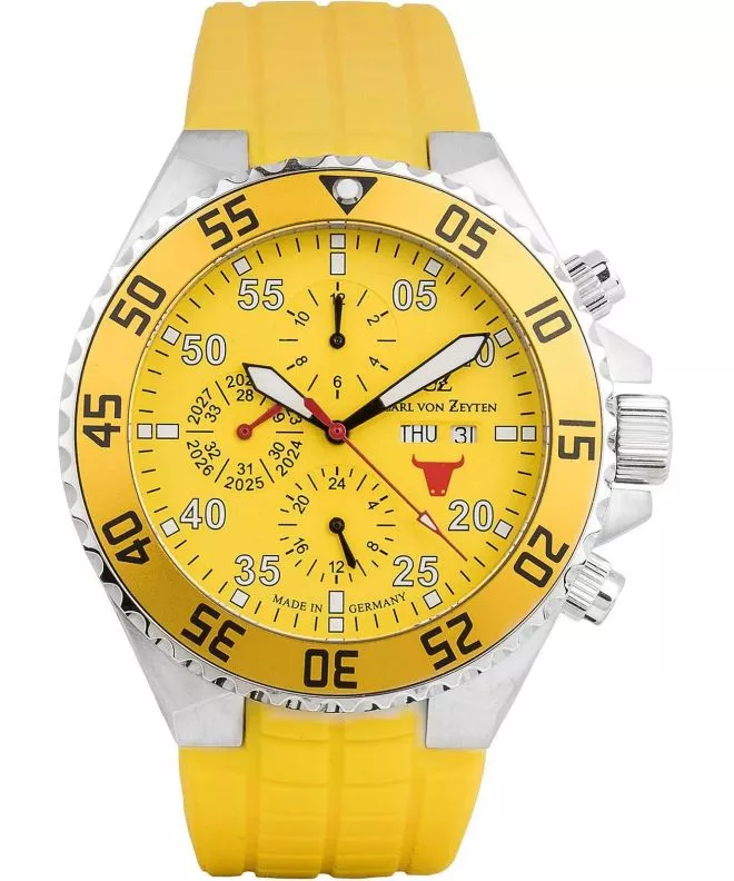 Ρολόι Ανδρικά Carl von Zeyten Belchen Automatic Chronograph Limited Edition CVZ0067YLS