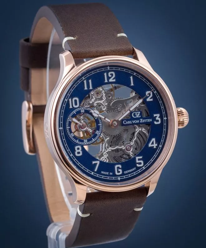 Ρολόι Ανδρικά Carl von Zeyten Lahr Skeleton Automatic CVZ0021RBL