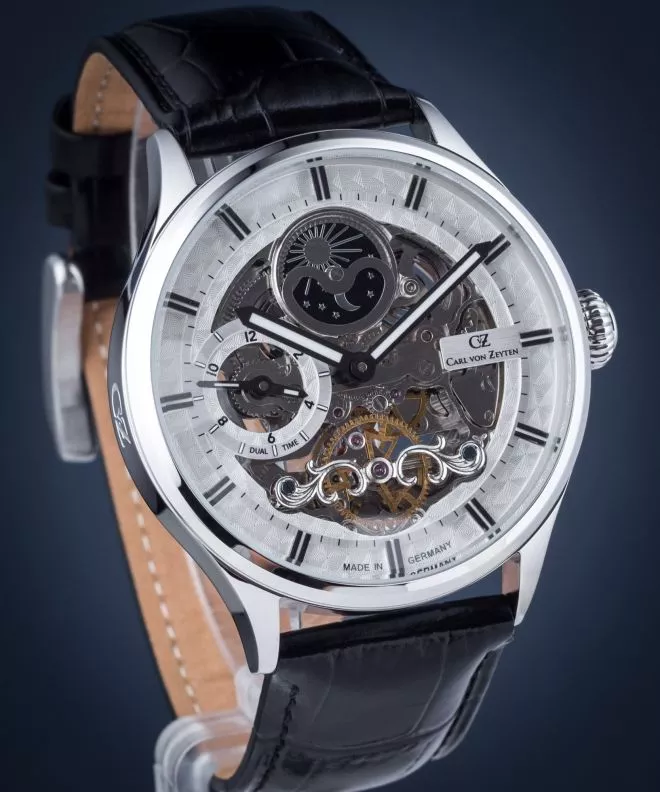 Ρολόι Ανδρικά Carl von Zeyten Carl von Zeyten Neustadt Skeleton Automatic CVZ0008WH