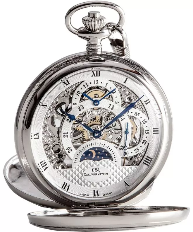 Ρολόι Ανδρικά Carl von Zeyten Schutter Skeleton Mechanical CVZ0038SL