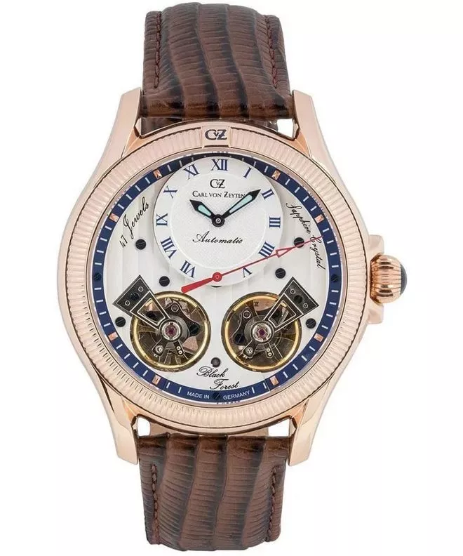Ρολόι Ανδρικά Carl von Zeyten Waldhaus Automatic Black Forest CVZ0084RWHS