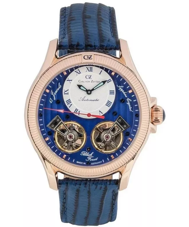 Ρολόι Ανδρικά Carl von Zeyten Waldhaus Black Forest Limited Edition CVZ0084RBLS