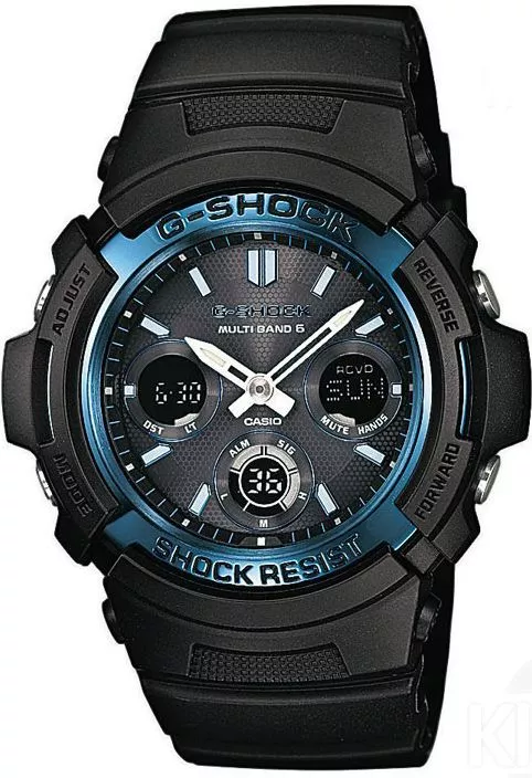 Ρολόι Ανδρικά G-SHOCK Casio WAVECEPTOR TOUGH Solar AWG-M100A-1AER
