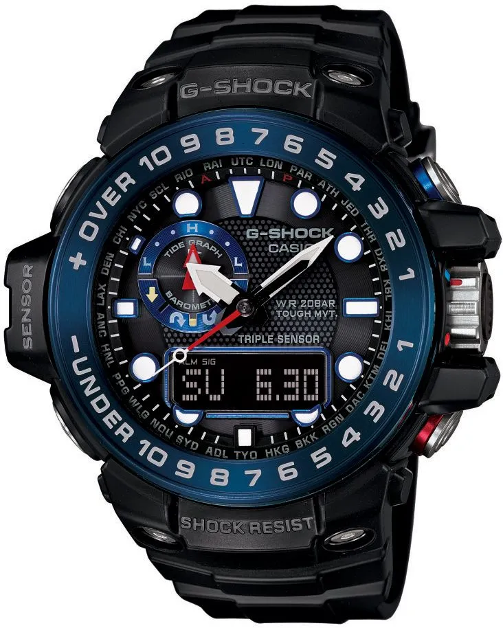 Ρολόι Ανδρικά G-SHOCK Casio Gulfmaster GWN-1000B-1BER