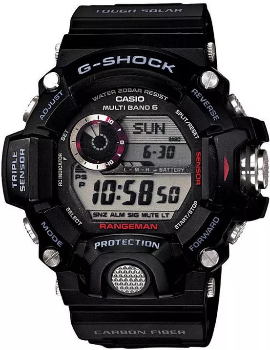 Ρολόι Ανδρικά G-SHOCK Casio Rangeman GW-9400-1ER (GW-9400-1)