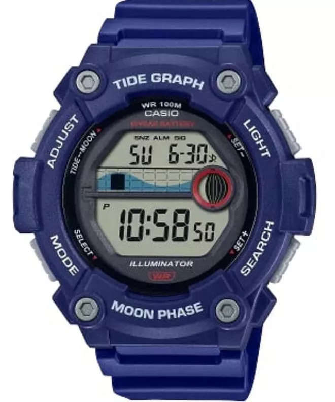 Ρολόι Ανδρικά Casio Moon Phase WS-1300H-2AVEF