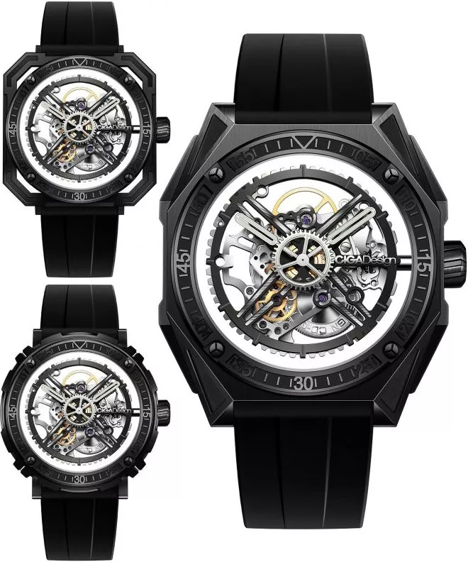 Ρολόι Ανδρικά Ciga Design M Magician Titanium DLC SET M051-BB01-W6B