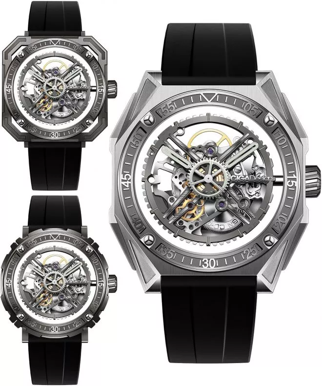 Ρολόι Ανδρικά Ciga Design M Series Magician SET M051-SS01-W6B