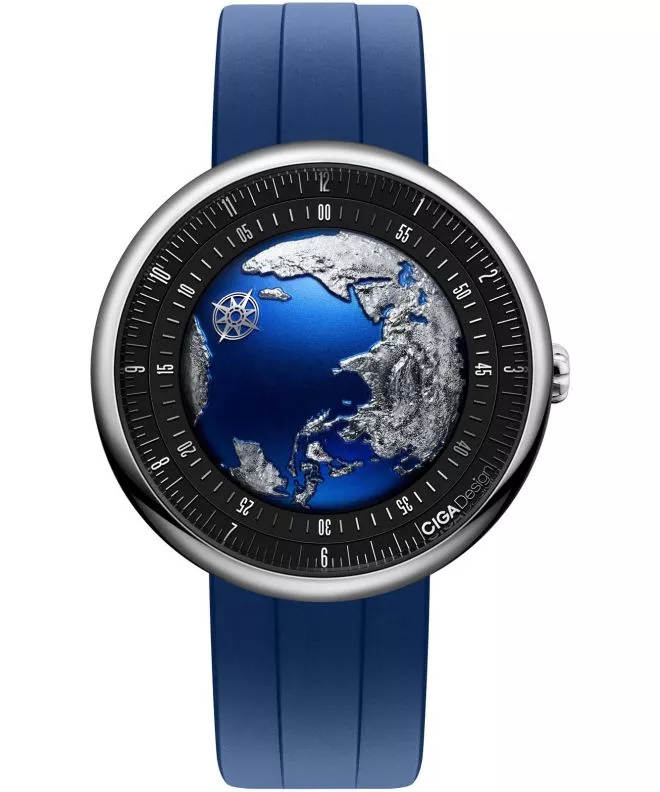 Ρολόι Ανδρικά Ciga Design U Series Blue Planet II Automatic GPHG 2021 U038-SU01-6U
