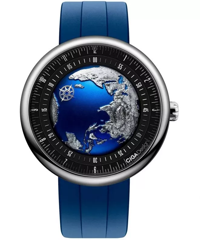 Ρολόι Ανδρικά Ciga Design U Series Blue Planet II Astronomy GPHG 2021 U033-SU01-W6U