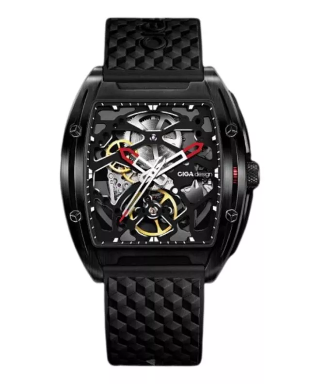 Ρολόι Ανδρικά Ciga Design Z Series Edge DLC Automatic Z031-BB01-W5BK