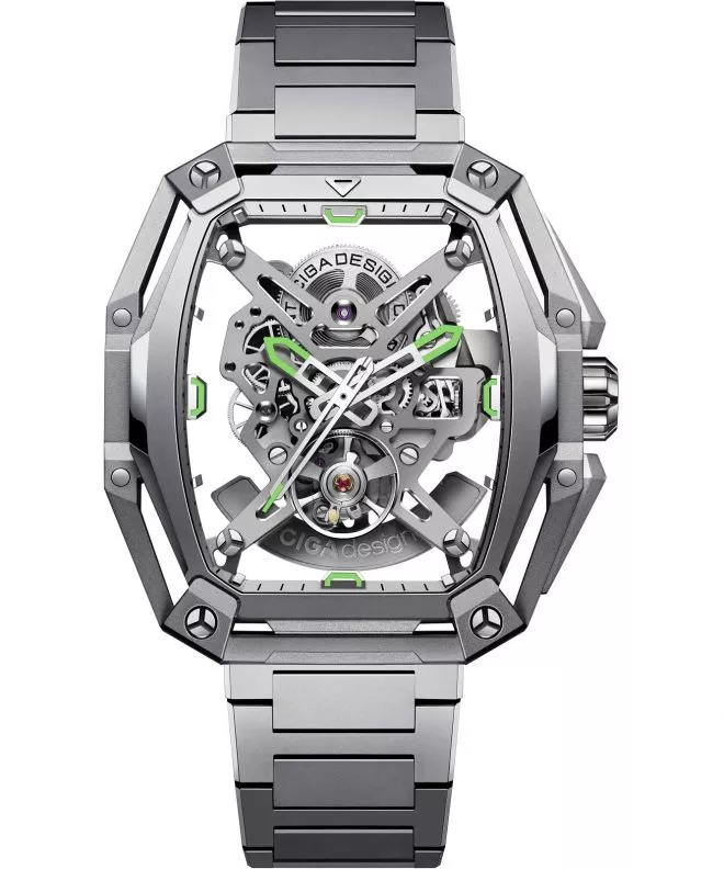 Ρολόι Ανδρικά Ciga Design Z Series Hunter Skeleton Automatic Z035-SS01-W1S