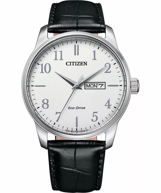 Ρολόι Ανδρικά Citizen Leather Eco-Drive BM8550-14AC (BM8550-14AE)