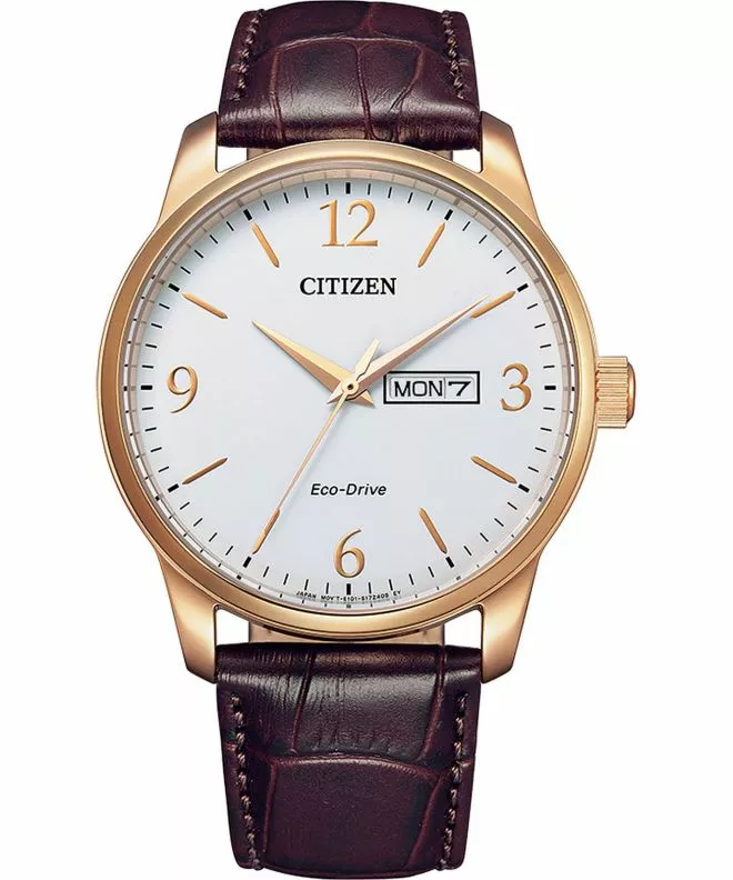 Ρολόι Ανδρικά Citizen Leather Eco-Drive BM8553-16AC (BM8553-16AE)