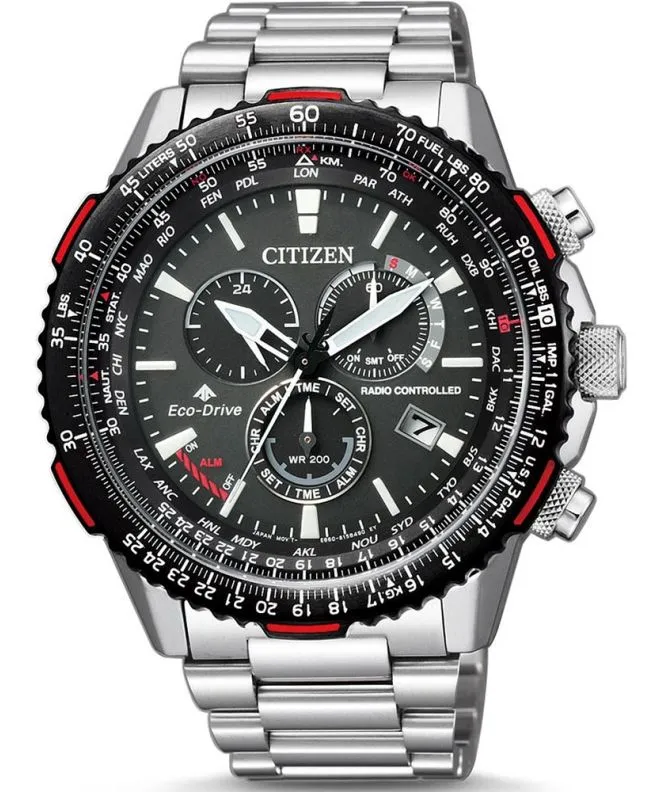 Ρολόι Ανδρικά Citizen Eco-Drive Radio Controlled Chronograph Perpetual Calendar Promaster CB5001-57E