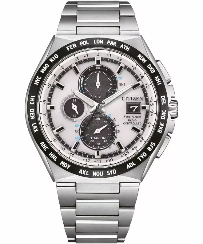 Ρολόι Ανδρικά Citizen Radio Controlled Super Titanium Eco-Drive AT8238-84A