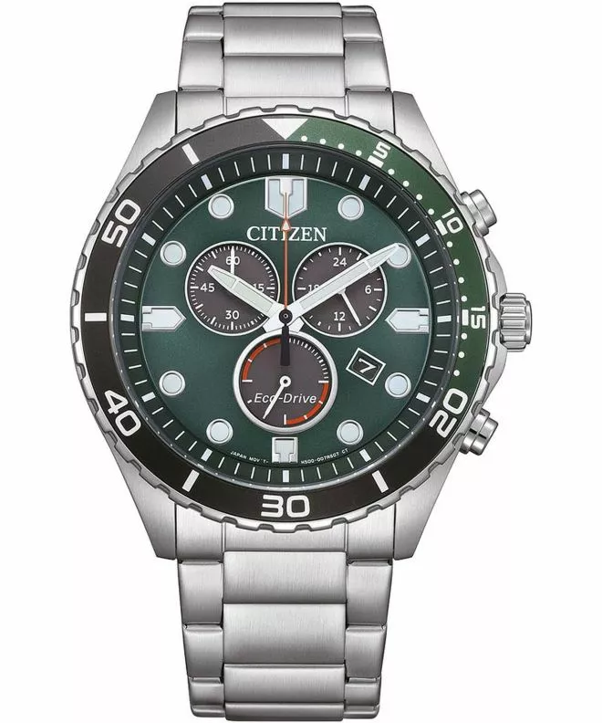 Ρολόι Ανδρικά Citizen Sporty Aqua Eco-Drive Chronograph AT2561-81X