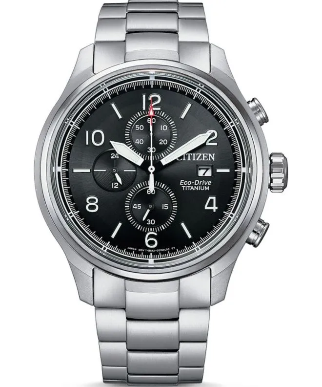 Ρολόι Ανδρικά Citizen Titanium Eco-Drive Chrono CA0810-88E