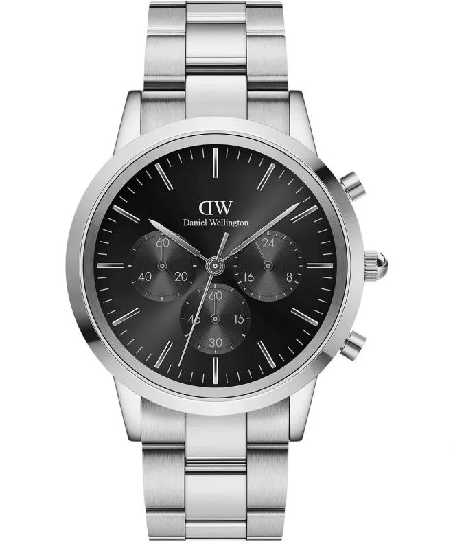 Ρολόι Ανδρικά Daniel Wellington Iconic Chronograph Link Onyx S 42 DW00100645