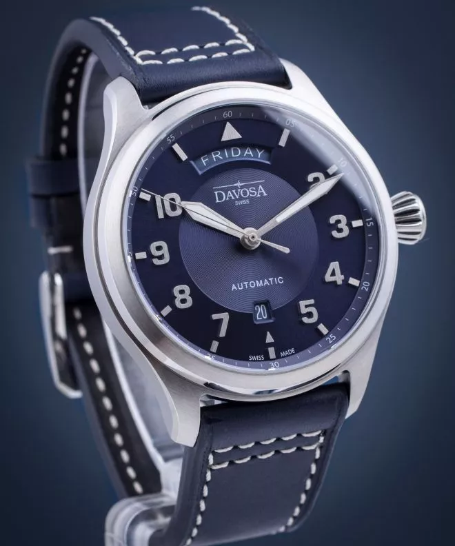 Ρολόι Ανδρικά Davosa Newton Pilot Day-Date Automatic 161.585.45