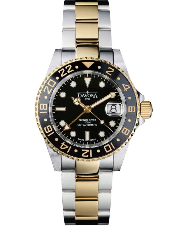 Ρολόι Ανδρικά Davosa Ternos Ceramic Automatic GMT 161.591.50