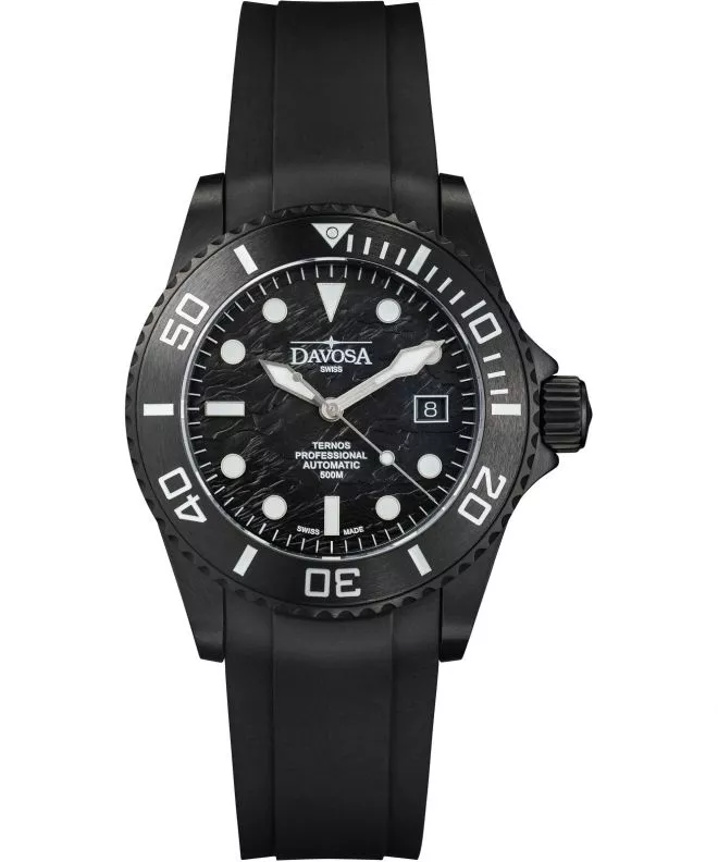 Ρολόι Ανδρικά Davosa Ternos Professional Black Rock Automatic Limited Edition 161.583.02
