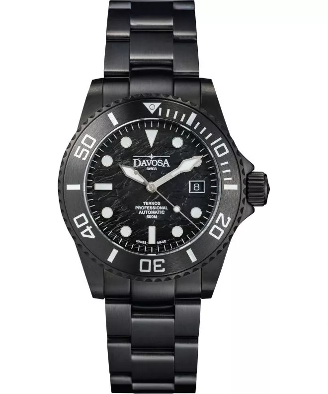 Ρολόι Ανδρικά Davosa Ternos Professional Black Rock Automatic Limited Edition 161.583.20