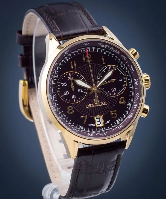 Ρολόι Ανδρικά Delbana Retro Chronograph 42601.672.6.104