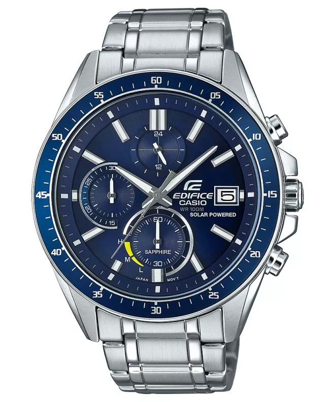 Ρολόι Ανδρικά Edifice Casio Premium 3D Face Sapphire Solar EFS-S510D-2AVUEF
