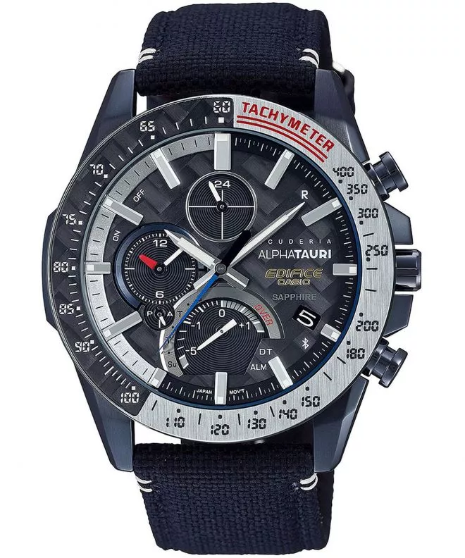 Ρολόι Ανδρικά Casio Edifice Scuderia AlphaTauri Bluetooth Solar Limited Edition EQB-1000AT-1AER