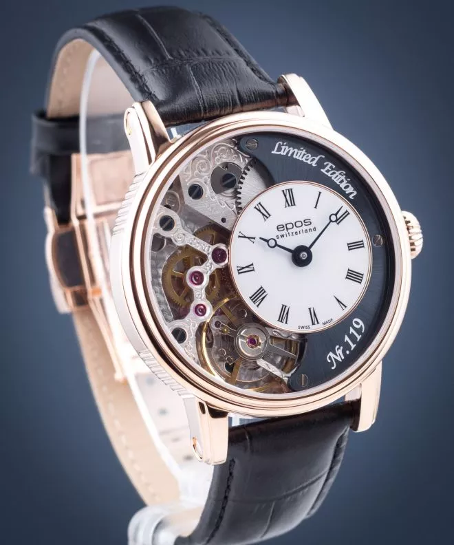 Ρολόι Ανδρικά Epos Oeuvre d'Art Verso 2 Skeleton Limited Edition 3435.313.24.26.25
