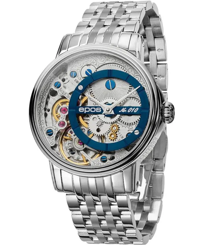 Ρολόι Ανδρικά Epos Oeuvre D'Art Verso Skeleton Limited Edition 3435.313.20.16.30